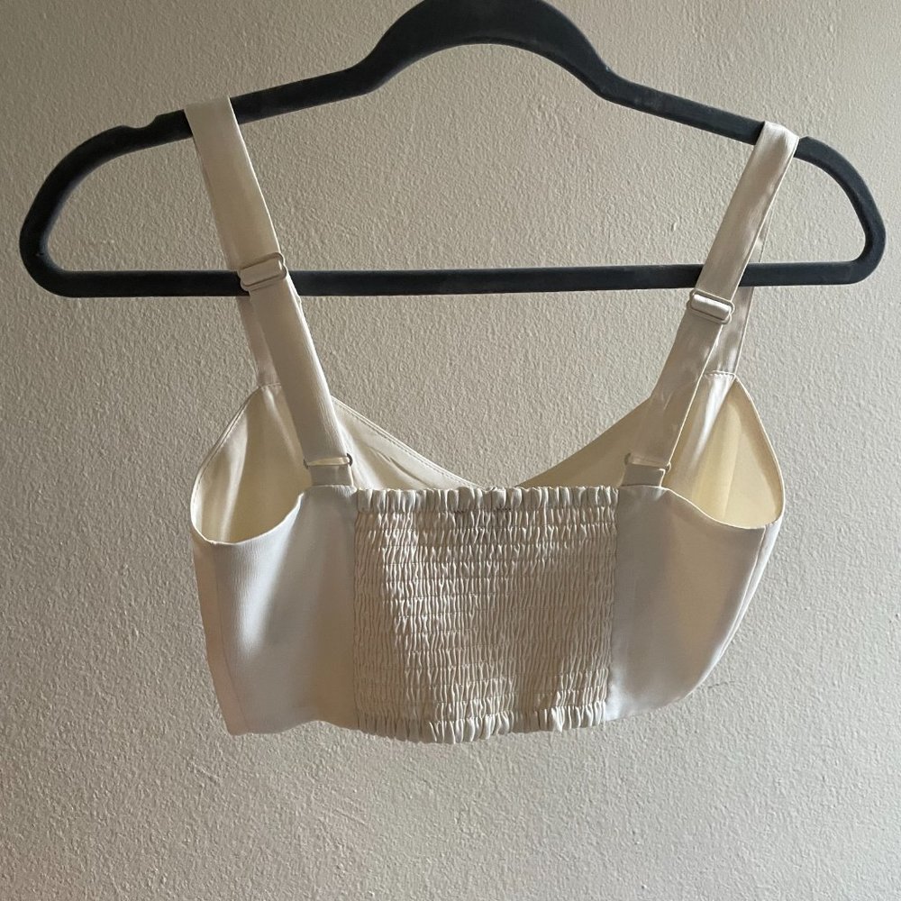 Express x Rachel Zoe Satin Cropped Cami size XS
